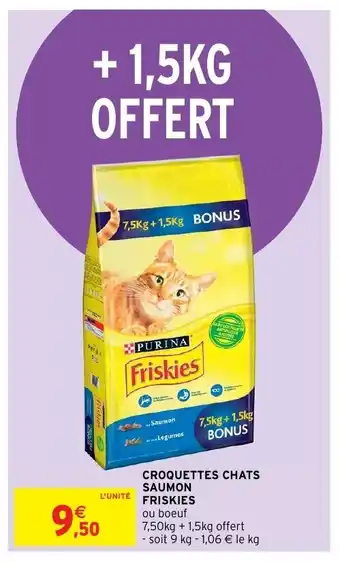 Intermarché Croquettes chats offre
