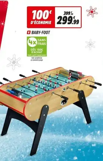Intersport Baby-foot offre