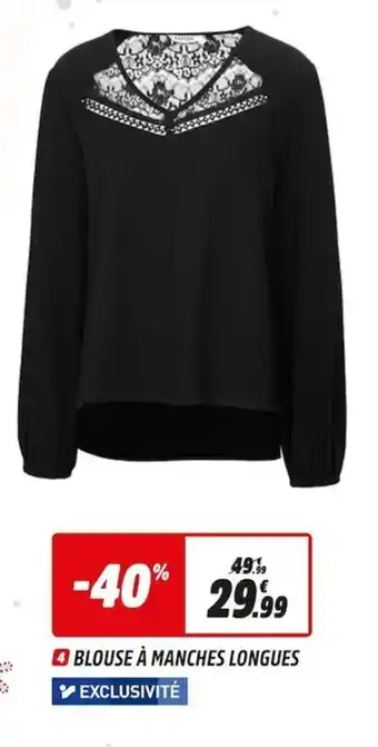 Intersport Blouse à manches longues offre
