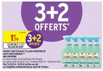 Intermarché Spray nettoyant flash propreté offre