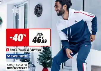 Intersport Sweatshirt à capuche offre