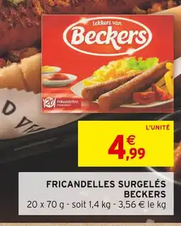 Intermarché BECKERS FRICANDELLES SURGELÉS offre