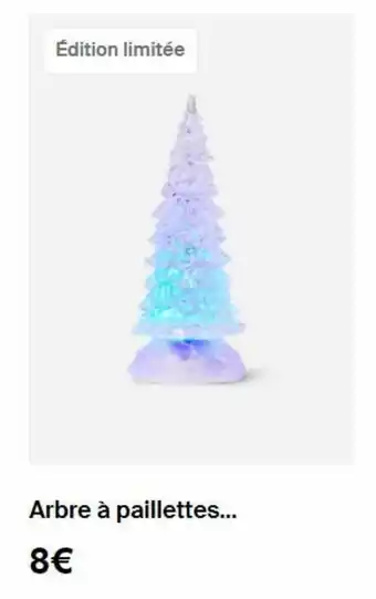 Flying Tiger Arbre à paillettes offre