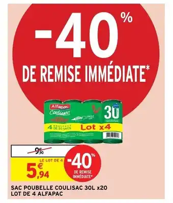 Intermarché Sac poubelle coulisac offre