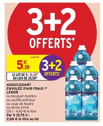 Intermarché Adoucissant offre