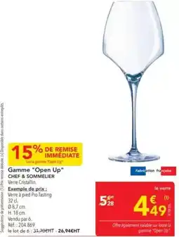 Carrefour L.g.p. val de loire - les vignes de val et mont sauvignon offre