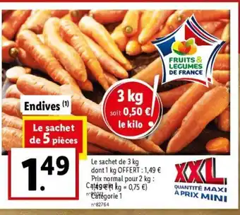 Lidl Endives offre