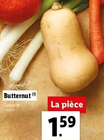 Lidl Butternut offre