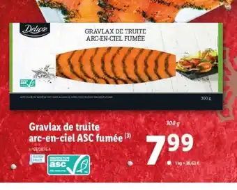 Lidl Gravlax de Truite offre
