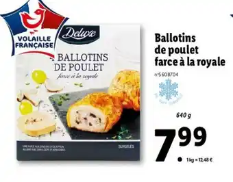 Lidl Ballotins de Poulet offre