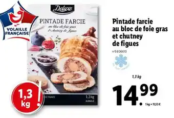 Pintade Farcie Au Bloc de Foie Gras