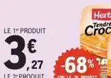 Auchan Les crudettes - laitue 100% coeur les crudettes offre
