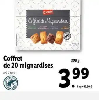 Lidl Coffret de 20 Mignardises offre