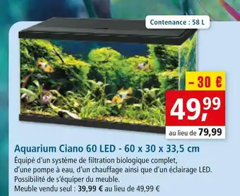 Maxi Zoo Anione aquarium starter offre