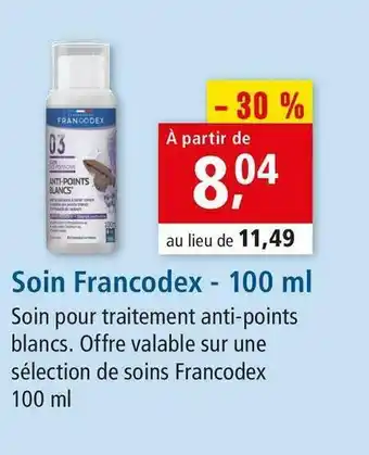Francodex soin francodex