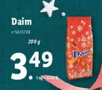 Lidl Daim offre