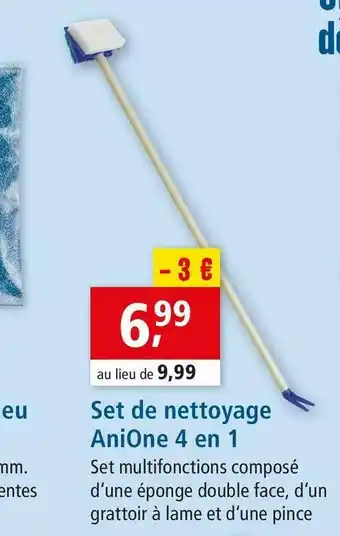 Maxi Zoo Anione set de nettoyage 4 en 1 offre
