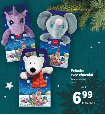 Lidl Peluche Avec Chocolat offre