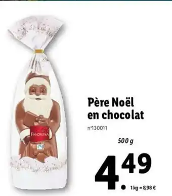 Lidl Père Noël En Chocolat offre
