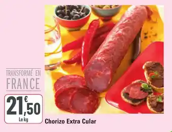 G20 Chorizo Extra Cular offre