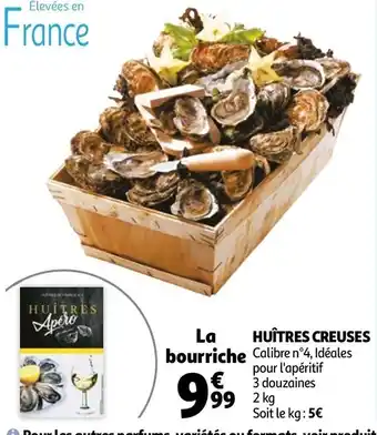 Auchan Huîtres creuses offre