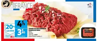 Auchan Viande hachée pur Bœuf Charolais MMM offre