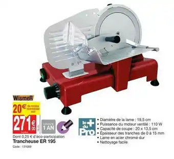 Trancheuse Er 195 WismeR