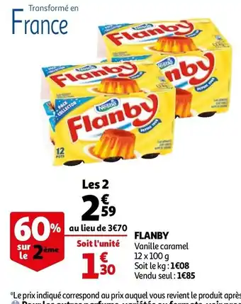 Auchan Flanby offre