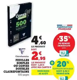 Carrefour Market Comté a.o.p offre