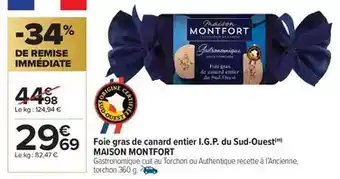 Carrefour Market Carrefour - morbier a.o.p. filière qualité offre