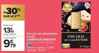 Carrefour Market Carrefour - palette de porc demi-sel offre
