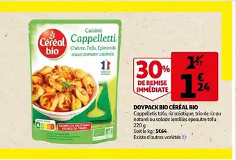 Auchan Doypack Bio Céréal Bio offre