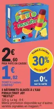 Carrefour Drive Tex - le soutien-gorge offre