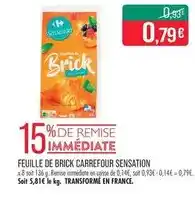 Carrefour Dim - tex home - drap de bain offre