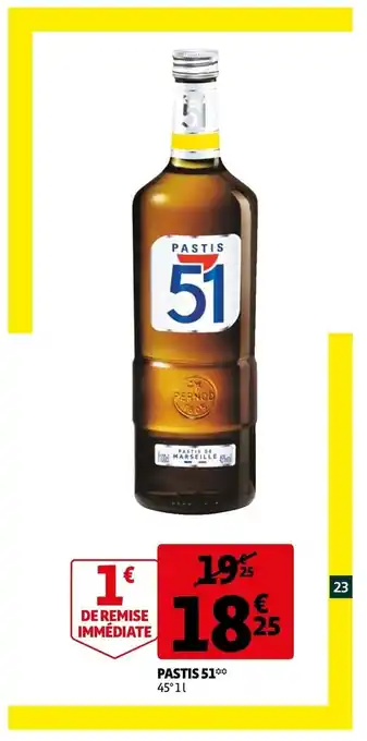 Auchan Pastis 51 offre