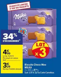 MILKA Biscuits Choco Moo