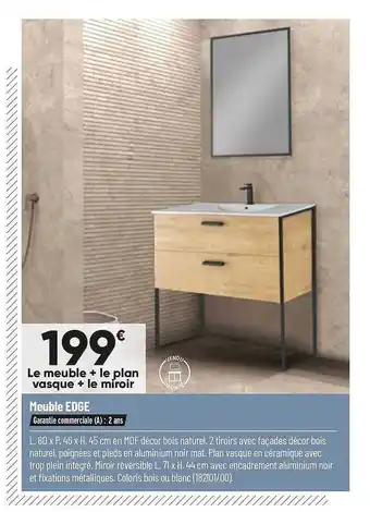 Bricorama Meuble Edge offre