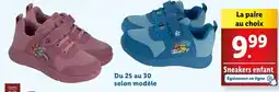 Lidl Sneakers enfant offre