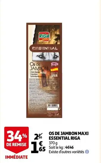 Auchan Os de jambon maxi offre