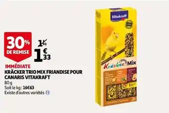 Auchan Kräcker trio mix friandise pour offre
