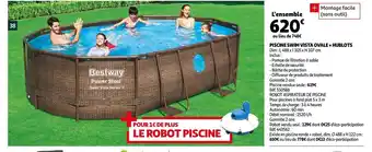Auchan Piscine swim vista ovale offre