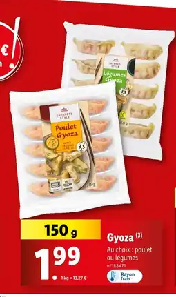 Lidl Gyoza offre