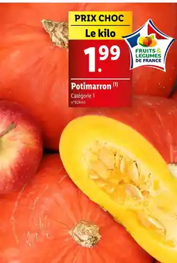 Lidl Potimarron offre