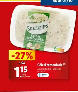 Lidl SALADINETTES Céleri rémoulade offre