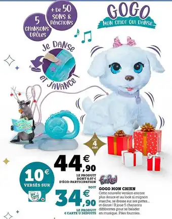 Hyper U Gogo Mon Chien offre