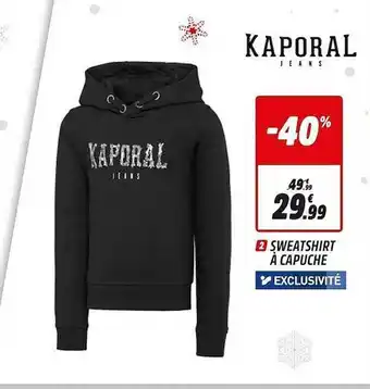 Intersport Sweatshirt à Capuche Kaporal offre