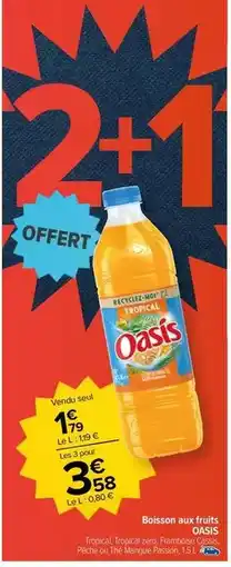 Oasis - bĂątissom noir fruits