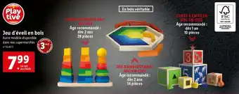 Lidl Jeu d'éveil en bois offre