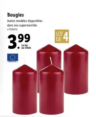 Lidl Bougies offre