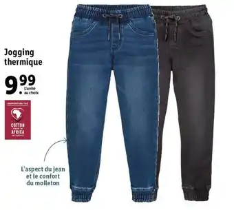 Lidl Jogging thermique offre